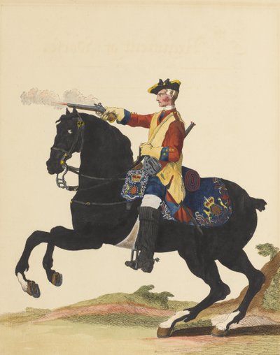 5th Regiment of Horse, 1742 by English School